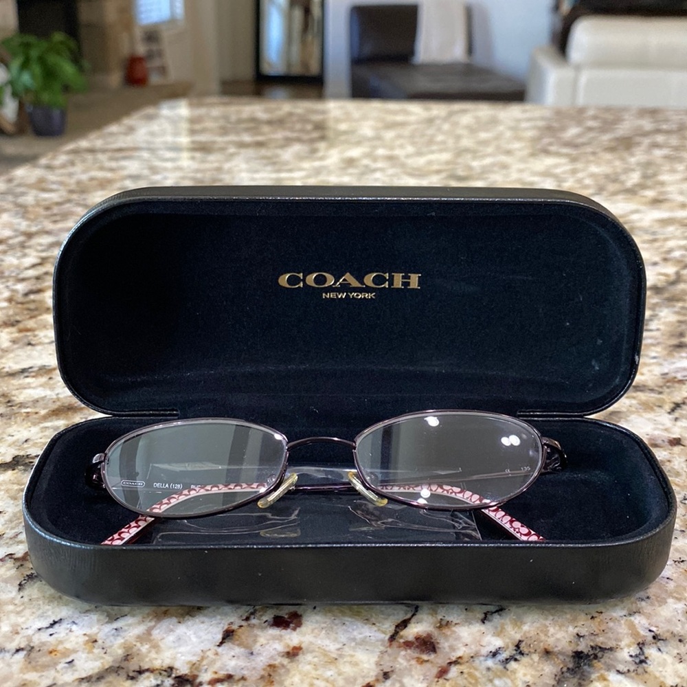Coach Glasses Della (128) Burgundy